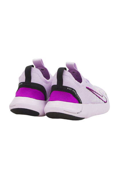 Nike Free Run Flyknit Next Nature Damen Laufschuhe - Purpurrot
