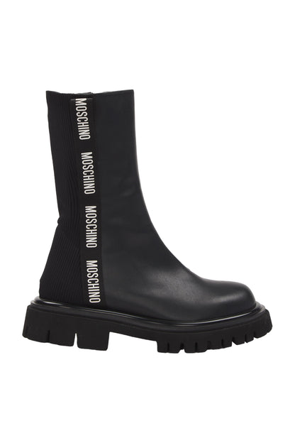 Moschino Stiefel Size 38 Schwarz 