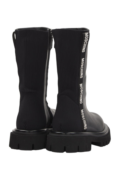 Moschino Stiefel Size 38 Schwarz 