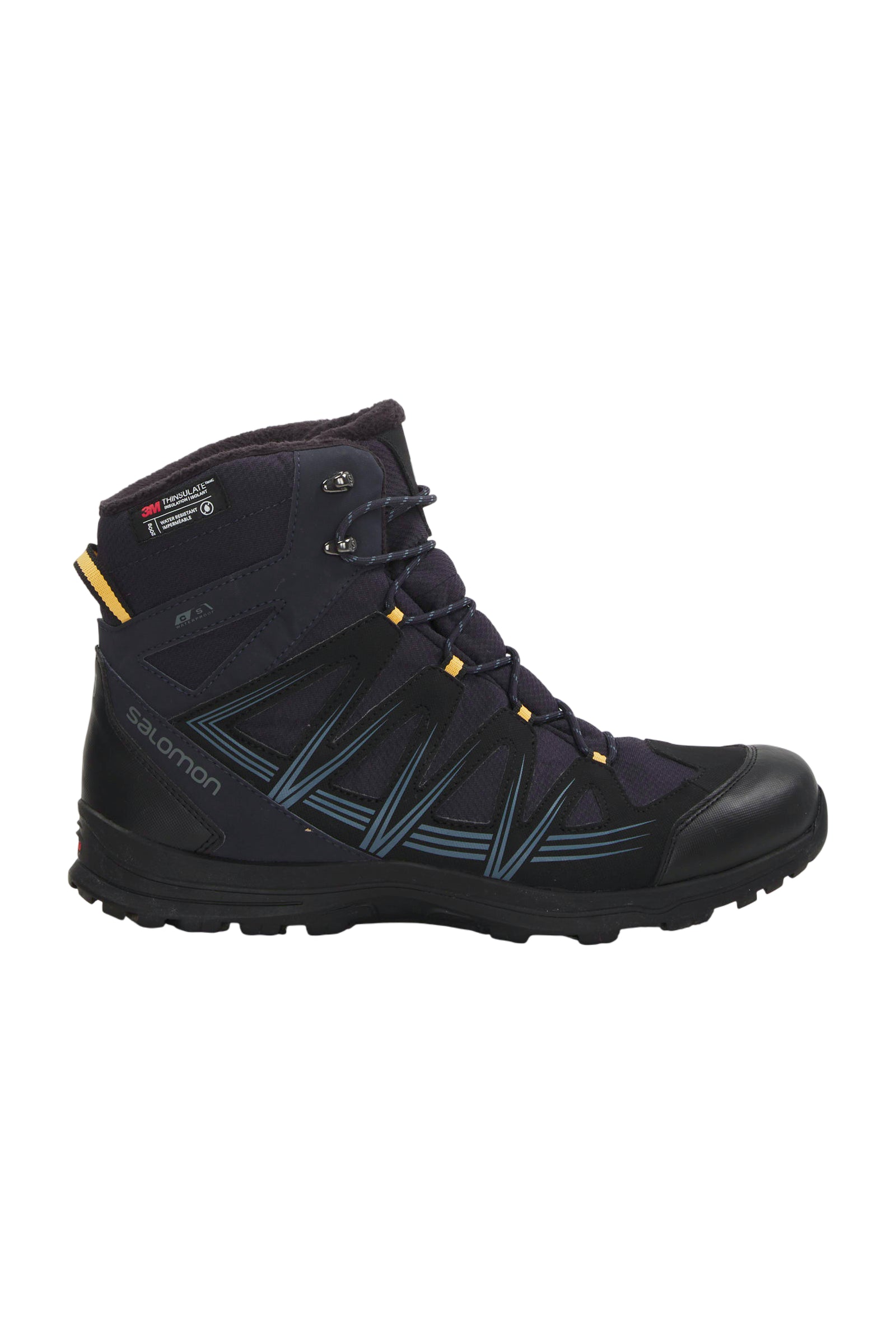 Salomon Woodsen 2 CS WP Herren Wanderschuhe -  Schwarz/Navy Blue