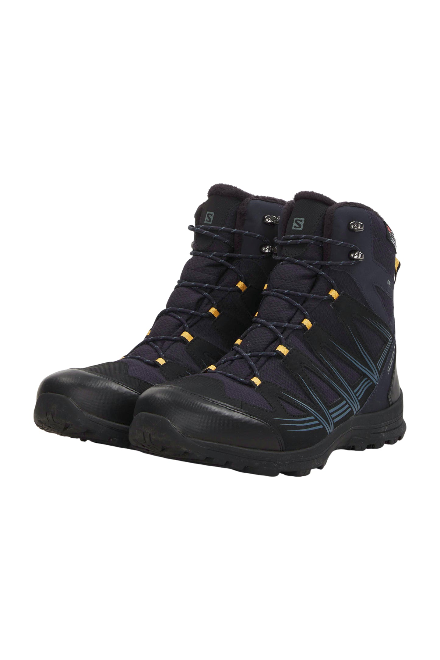 Salomon Woodsen 2 CS WP Herren Wanderschuhe -  Schwarz/Navy Blue