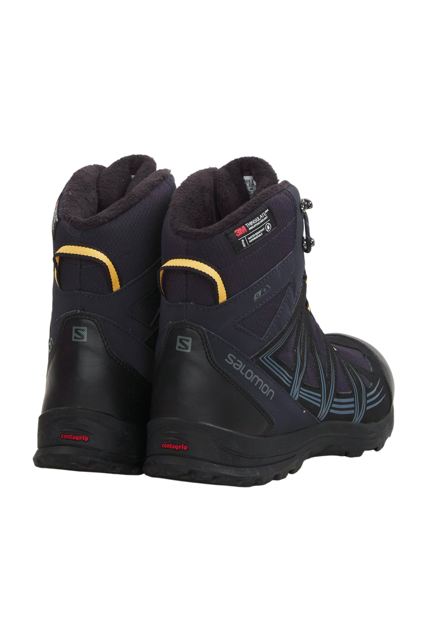 Salomon Woodsen 2 CS WP Herren Wanderschuhe -  Schwarz/Navy Blue