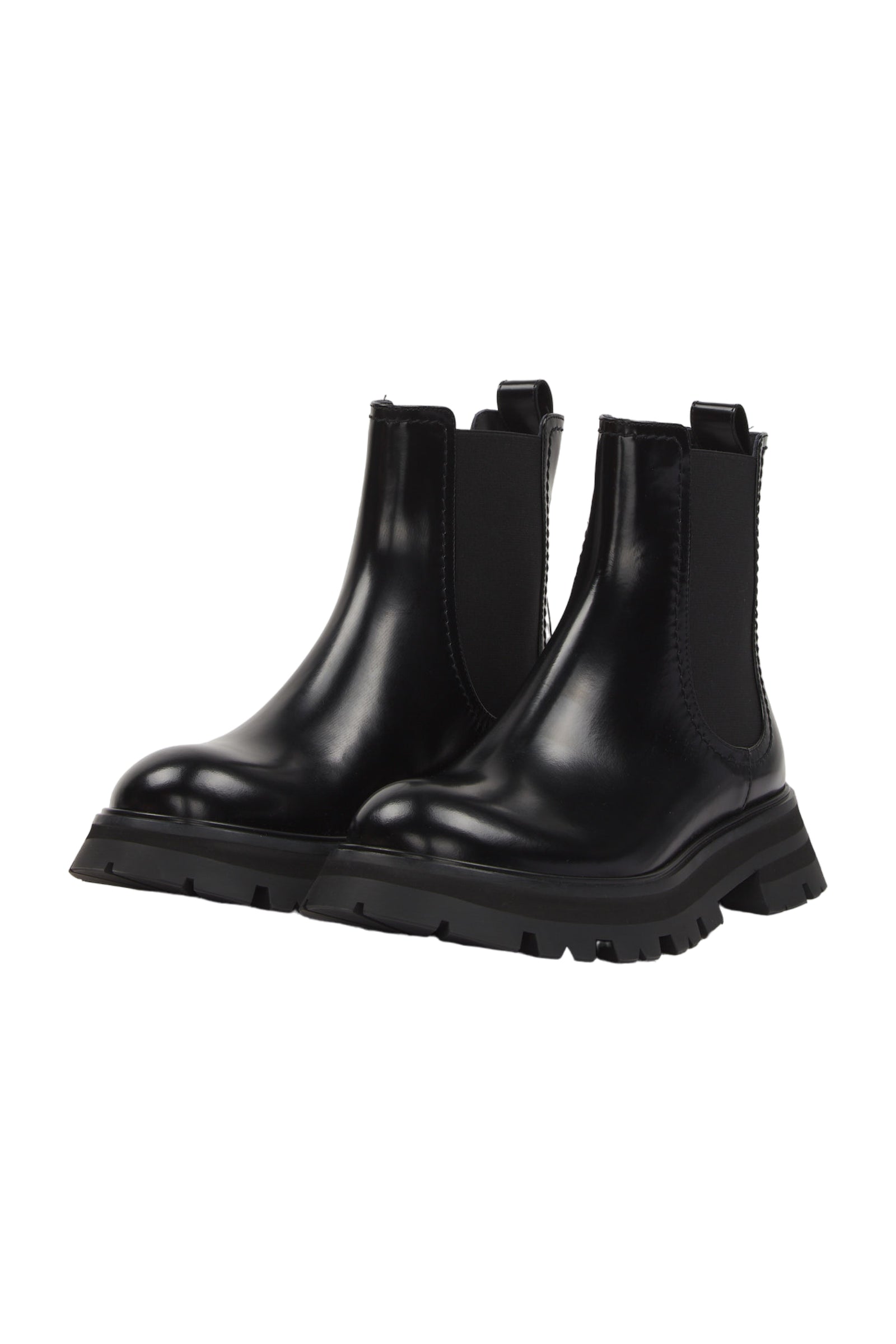 Alexander Mcqueen Ankle Boots Size 39 Schwarz 