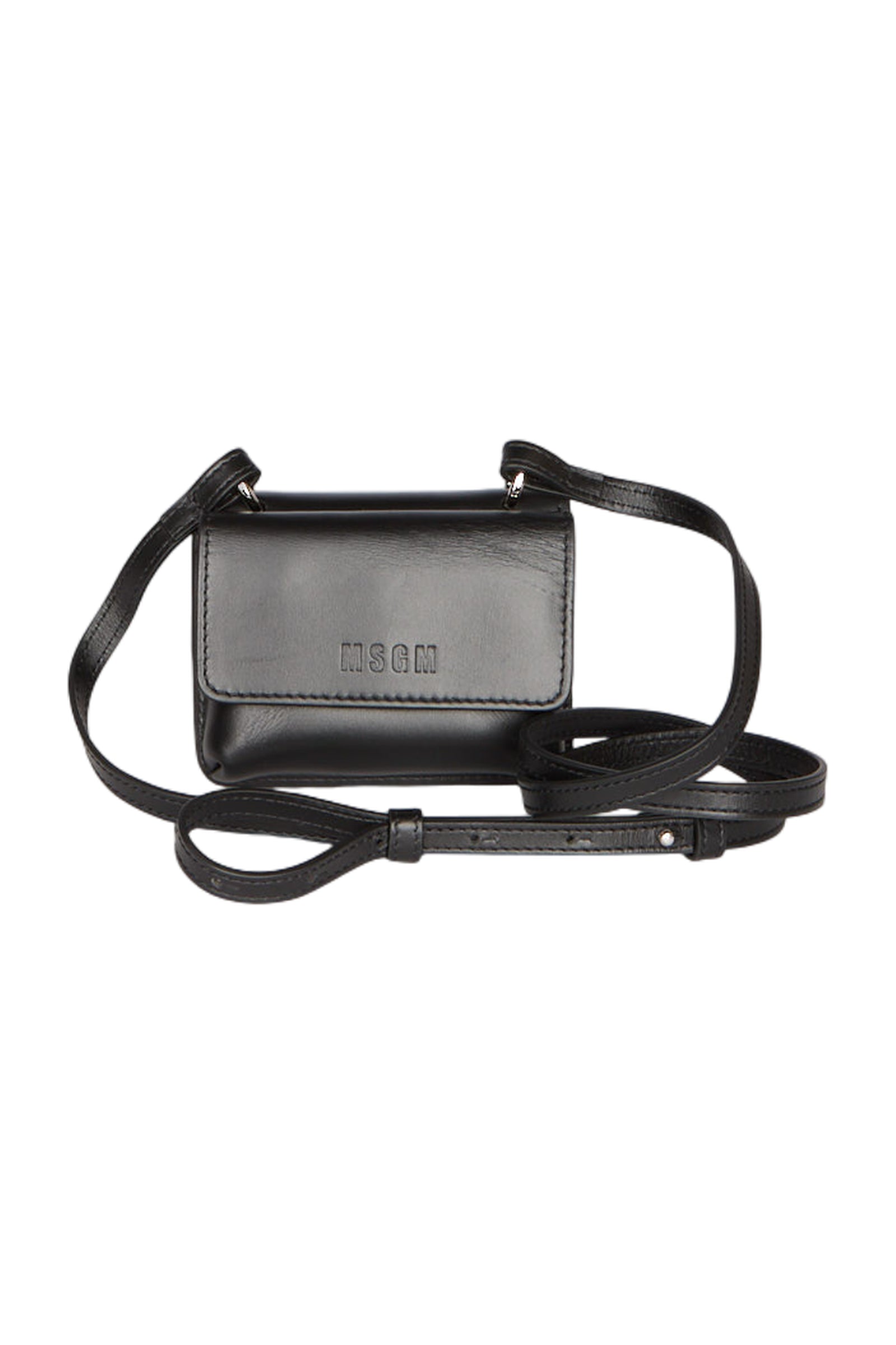 Msgm Handtasche Crossbody Schwarz 