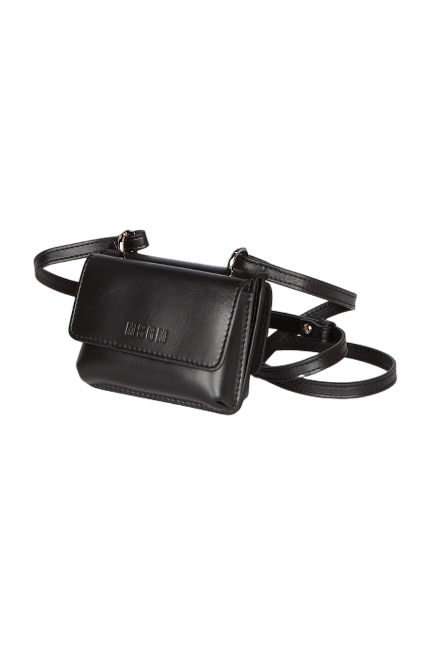 Msgm Handtasche Crossbody Schwarz 