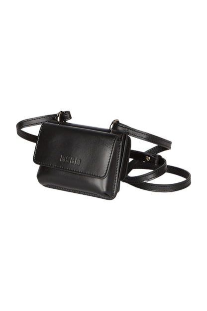 Msgm Handtasche Crossbody Schwarz 
