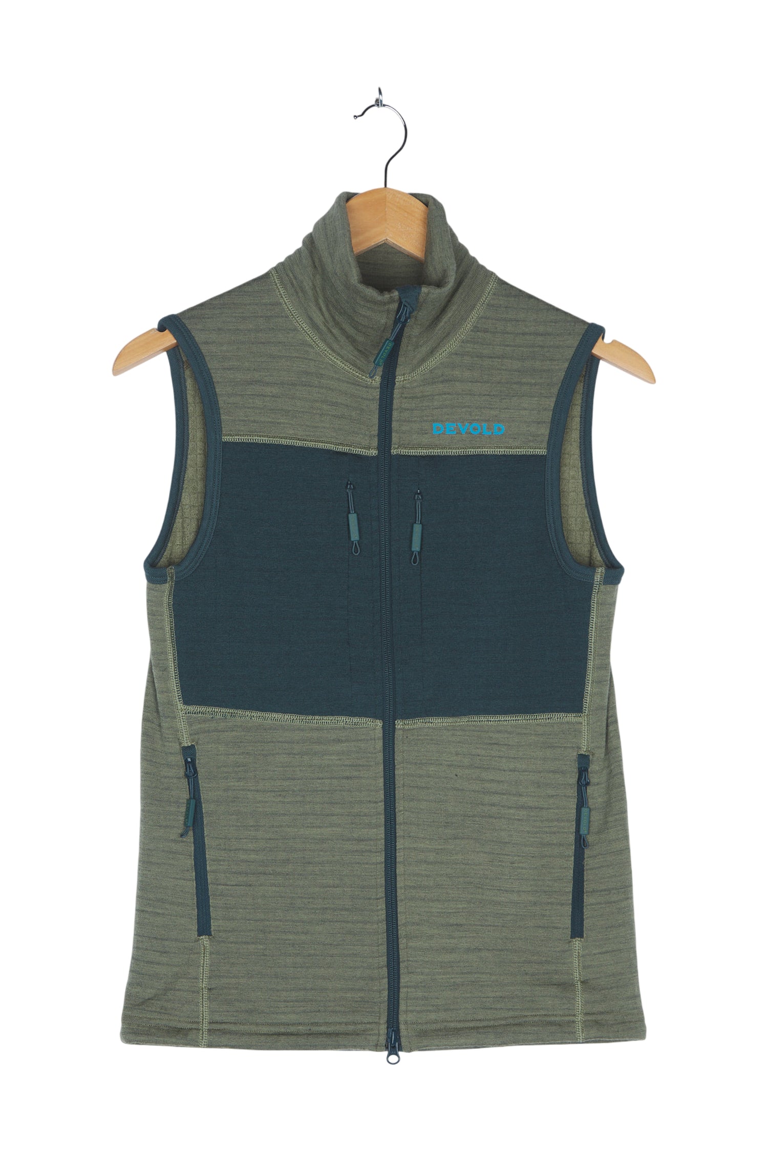 EGGA GRID MERINO VEST WMN