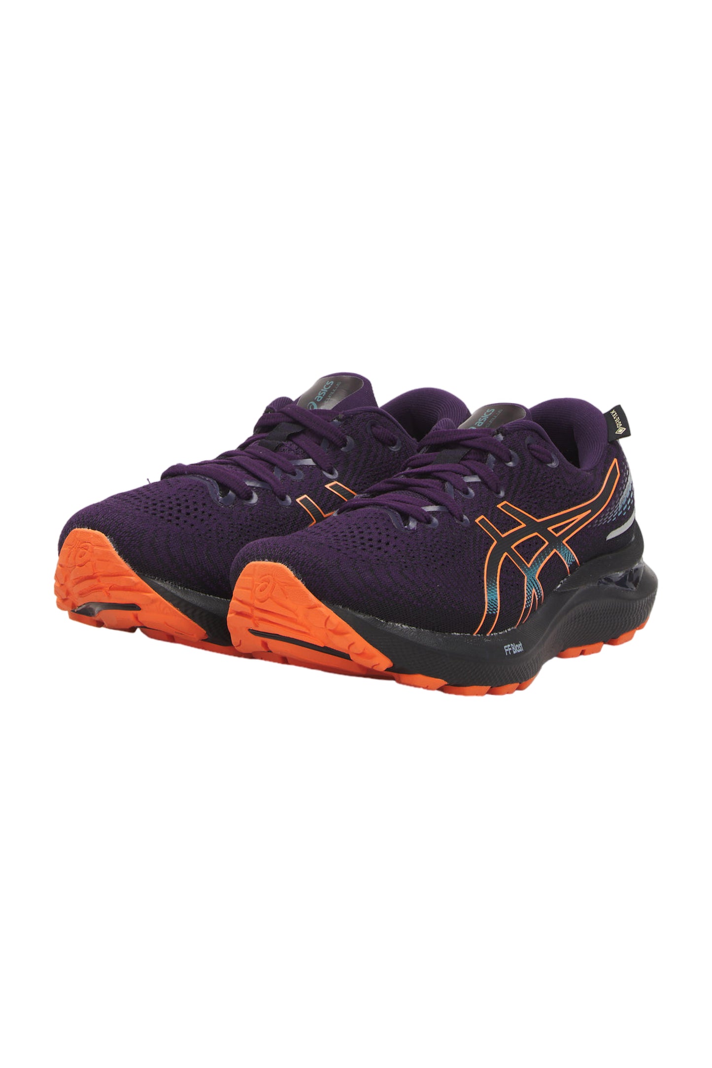 Asics Gel-Cumulus 24 GTX Damen Trailschuhe - Night Shade/Nova Orange