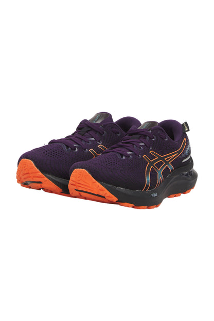Asics Gel-Cumulus 24 GTX Damen Trailschuhe - Night Shade/Nova Orange