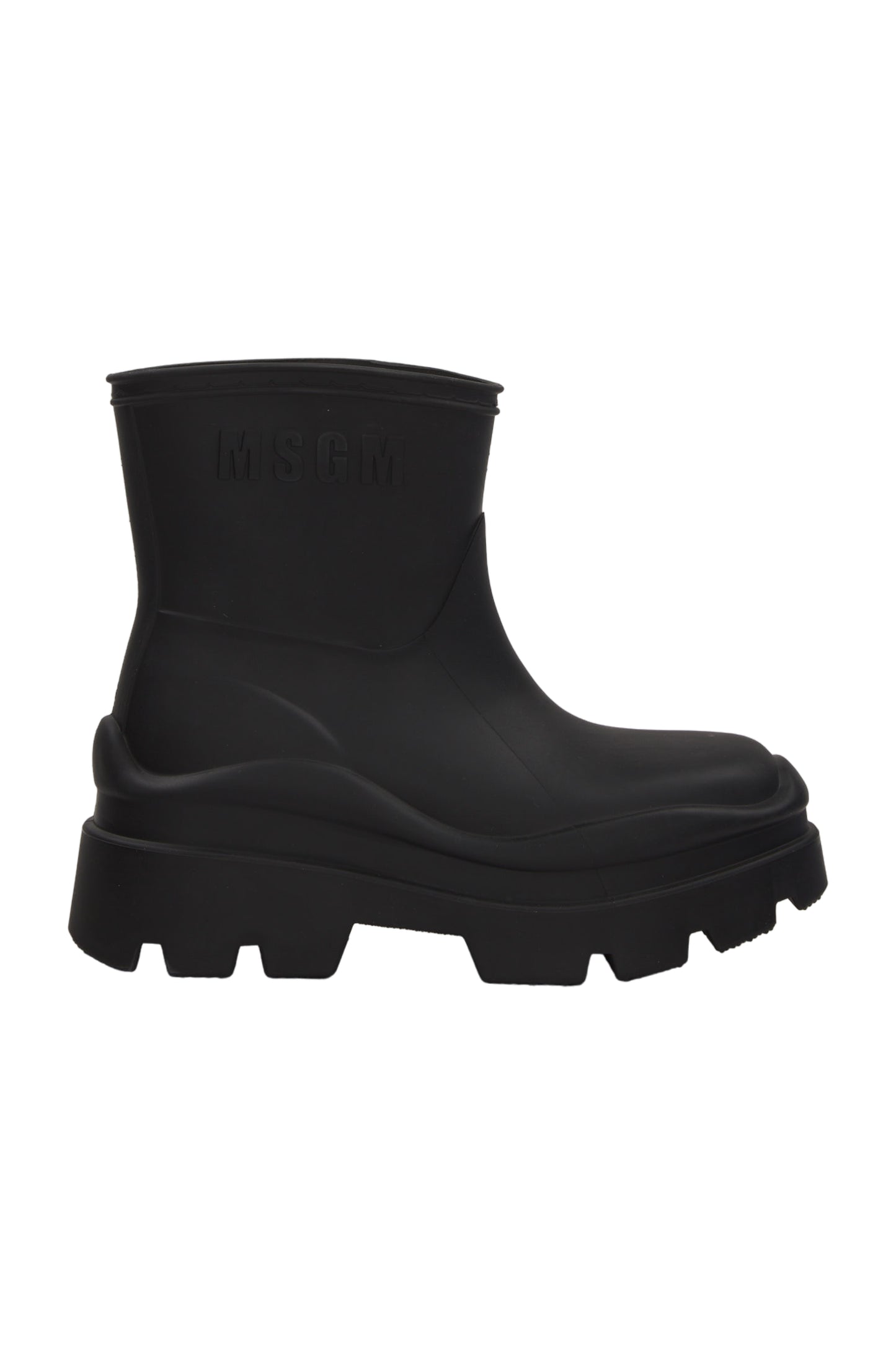 Msgm Gummistiefel Size 40 Schwarz 