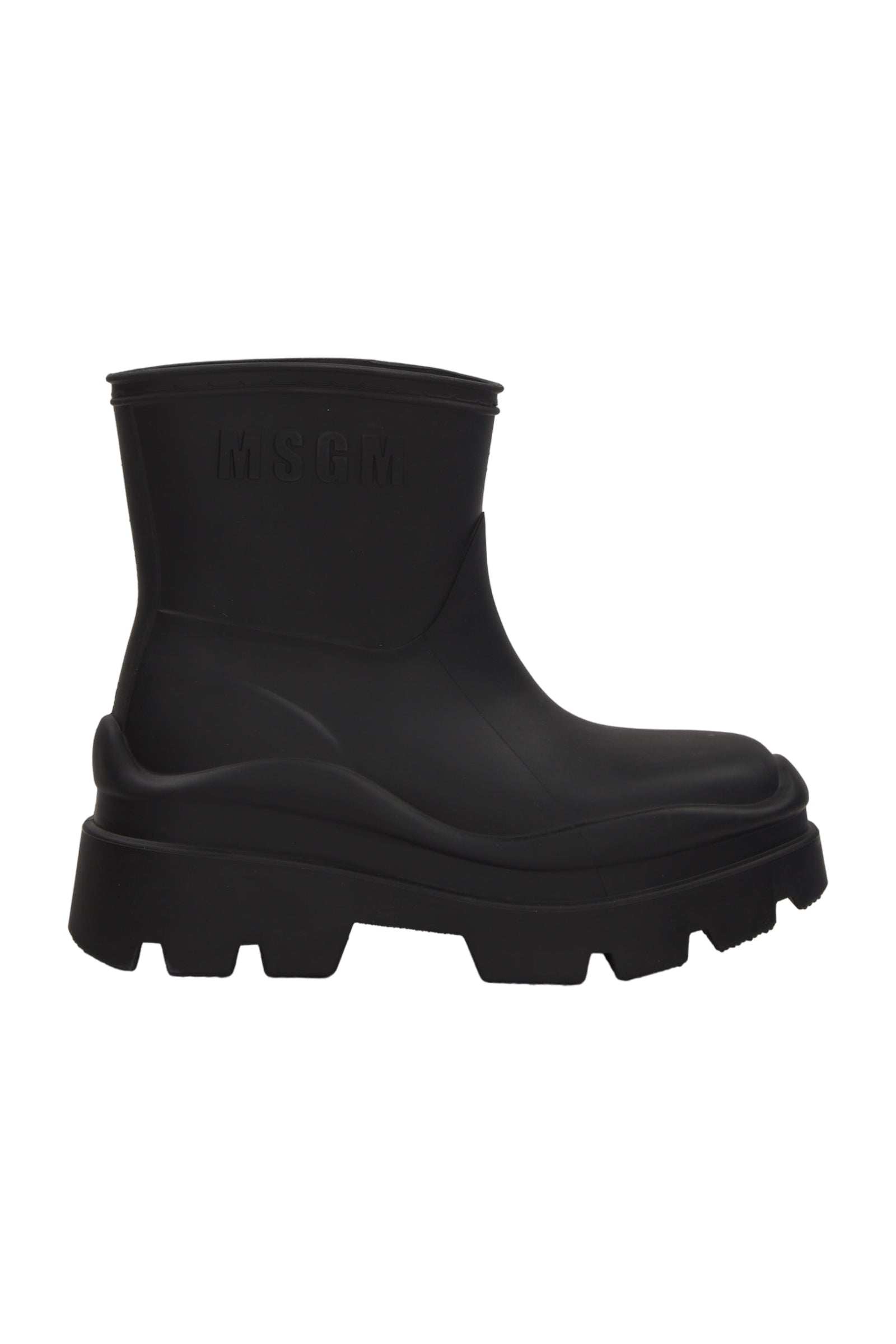 Msgm Gummistiefel Size 40 Schwarz 