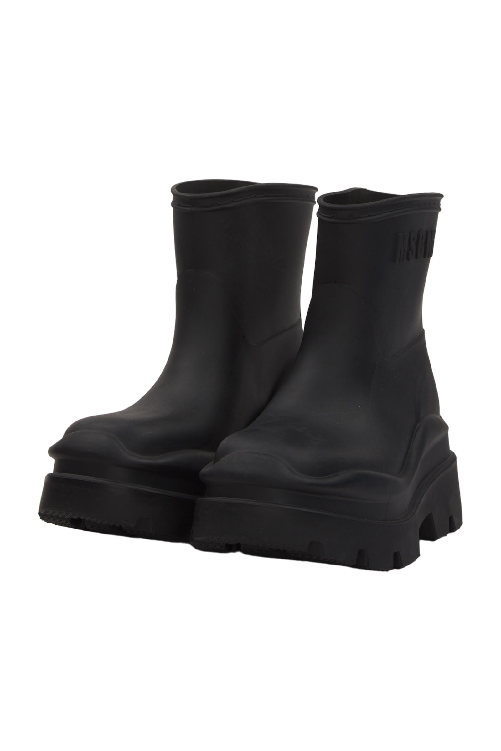 Msgm Gummistiefel Size 40 Schwarz 