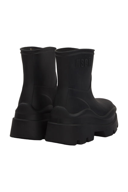 Msgm Gummistiefel Size 40 Schwarz 