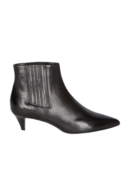 Celine Ankle Boots 4.5cm Absatz Size 38.5 Schwarz 