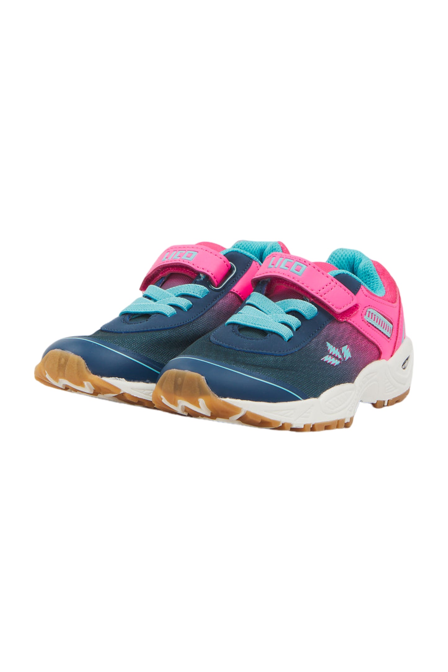 Lico Barney VS Kinder Sportschuh - Pink/Blau/Türkis