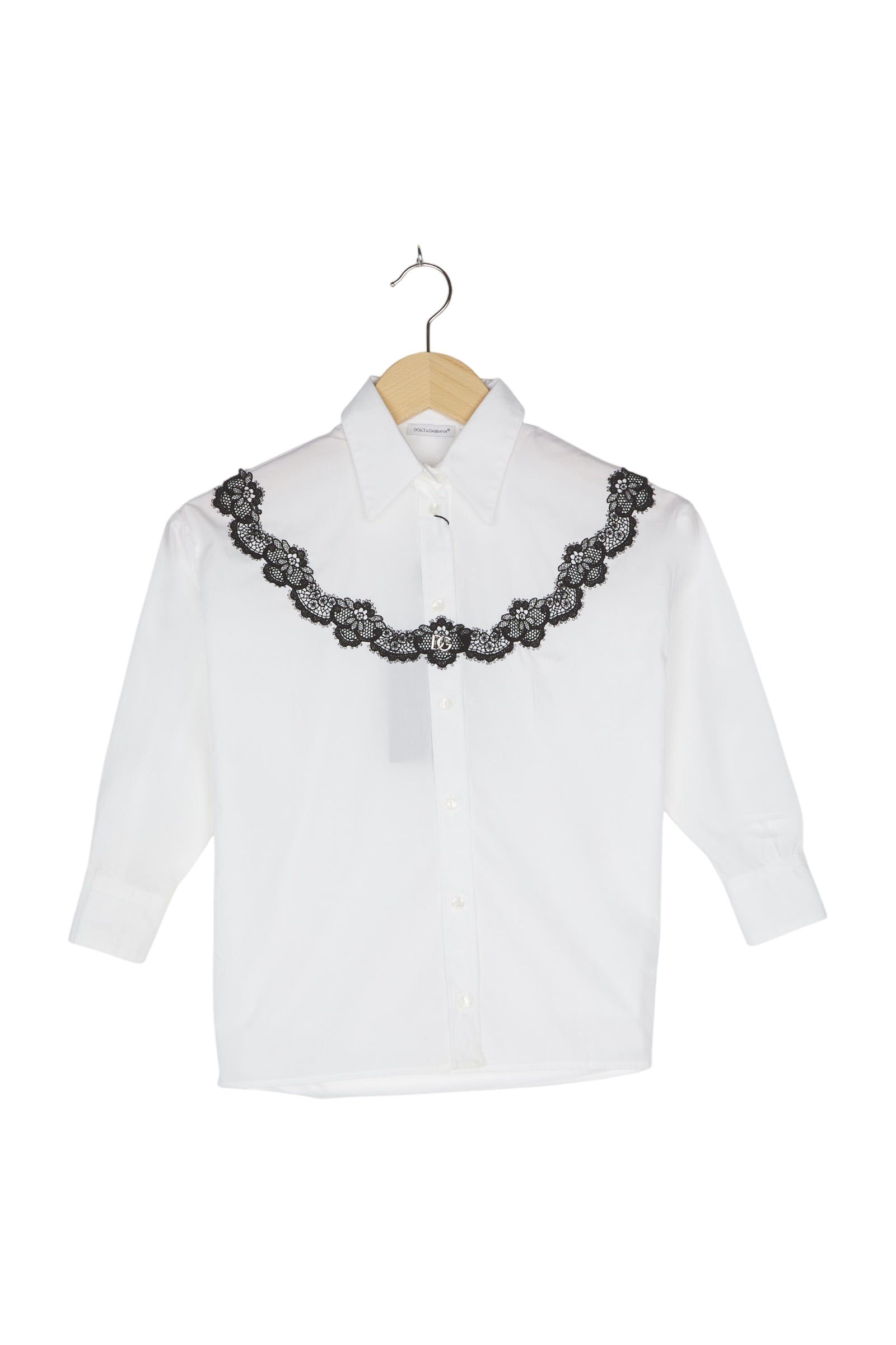 Dolce & Gabbana Bluse mit Spitze