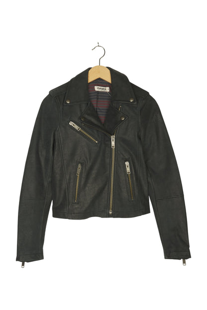 CindyM. Snow Leather Jacket