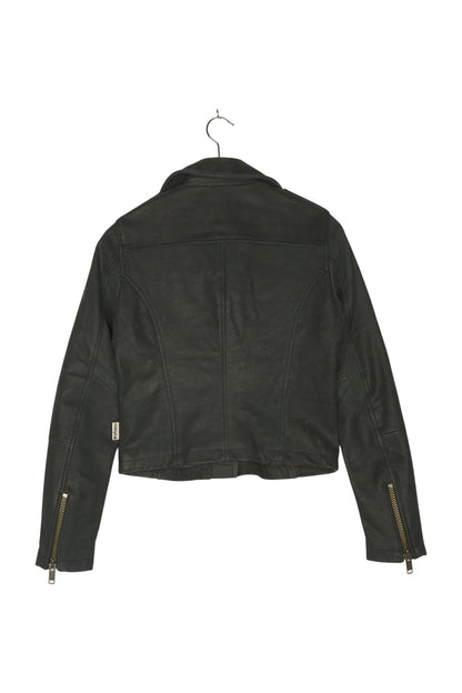 CindyM. Snow Leather Jacket