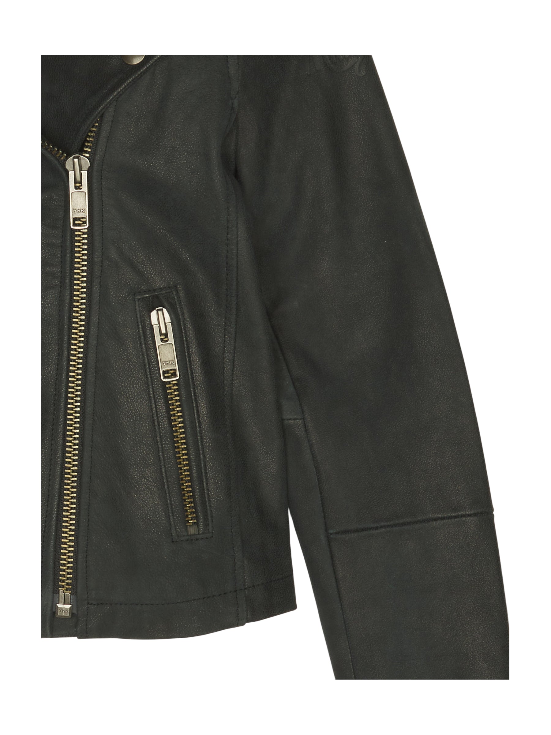 CindyM. Snow Leather Jacket