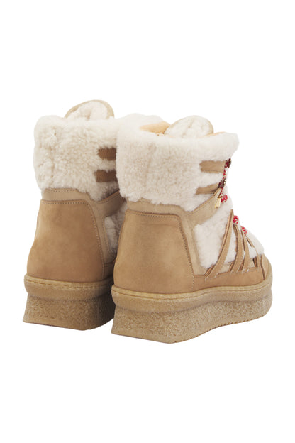 Toral Schnürstiefeletten Size 37 Beige 