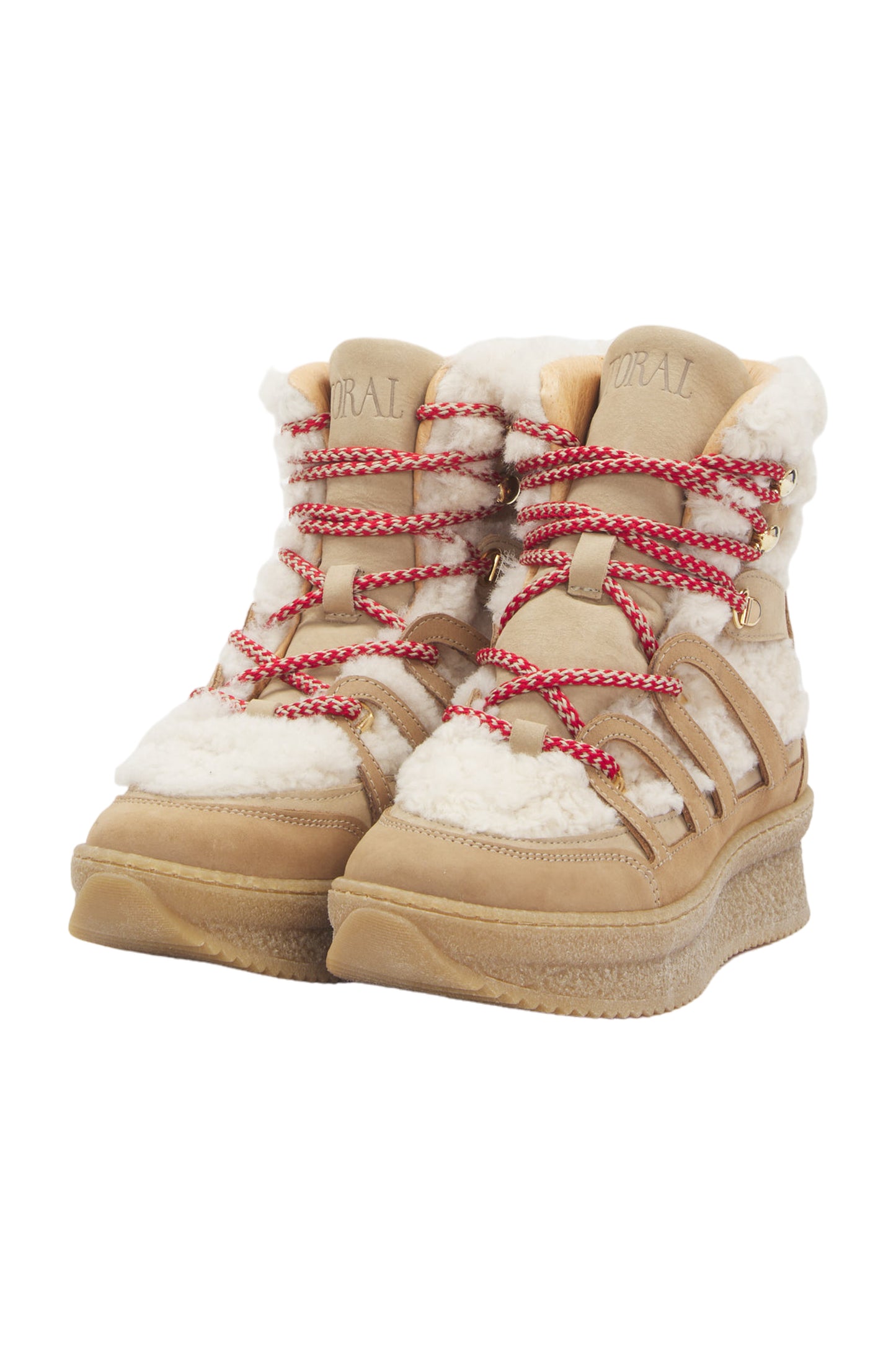 Toral Schnürstiefeletten Size 37 Beige 