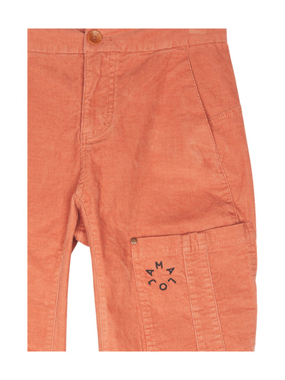 COLDILANAM. Organic Cord Strech Pants