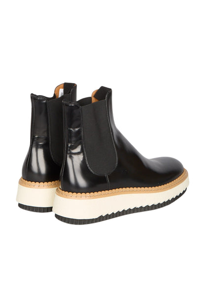 Chloé Kurtys Chelsea-Boots Size 38 Schwarz 