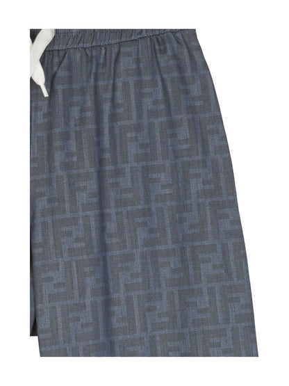 Fendi Hose Trackpants Denim