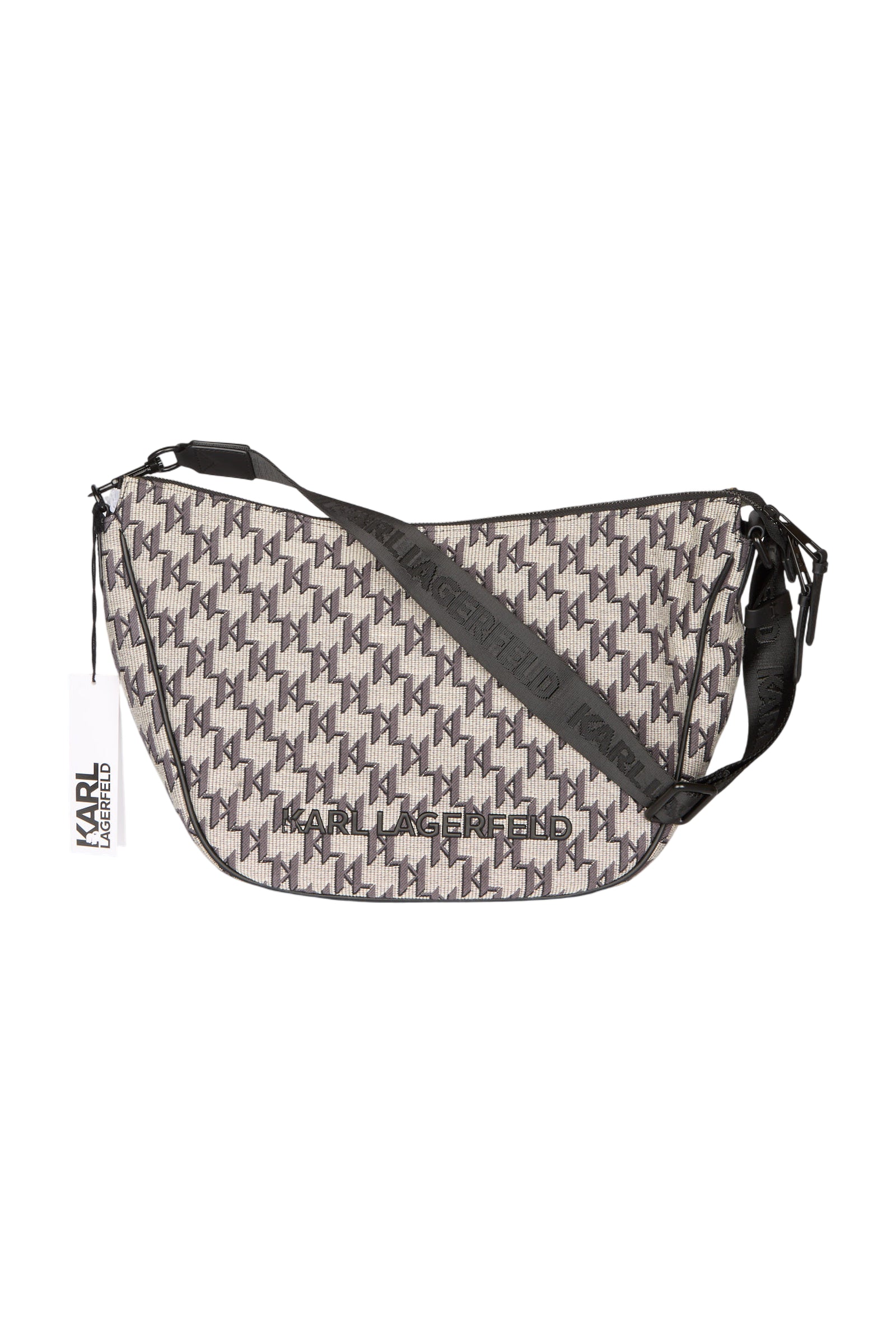 Karl Lagerfeld Monogram Logo Handtasche Umhängetasche