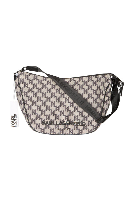 Karl Lagerfeld Monogram Logo Handtasche Umhängetasche