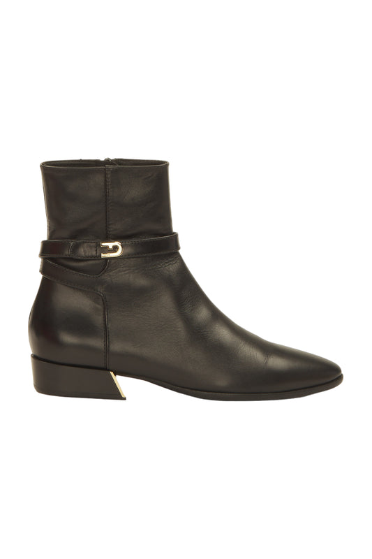 Furla Stiefeletten Size 37 Schwarz 