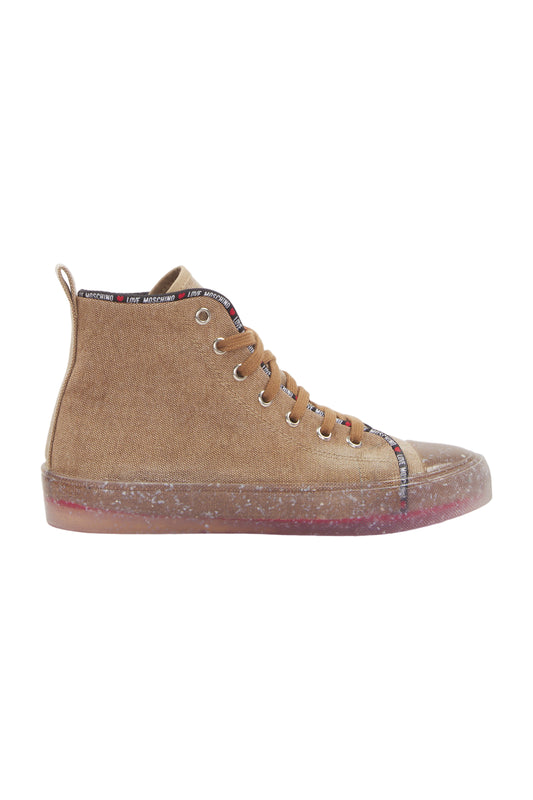 Love Moschino Sneakers Size 37 Bronze 