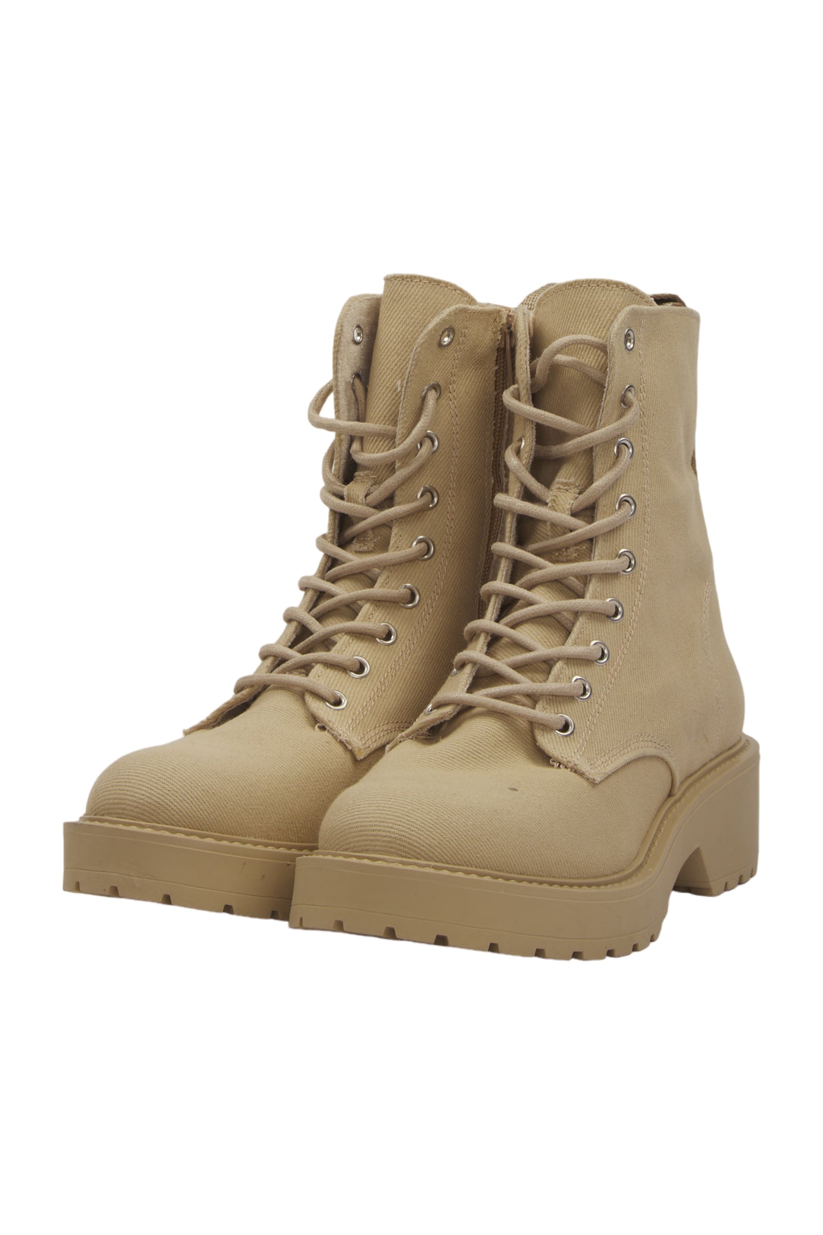 Steve Madden Schnürstiefeletten Size 39 Beige 
