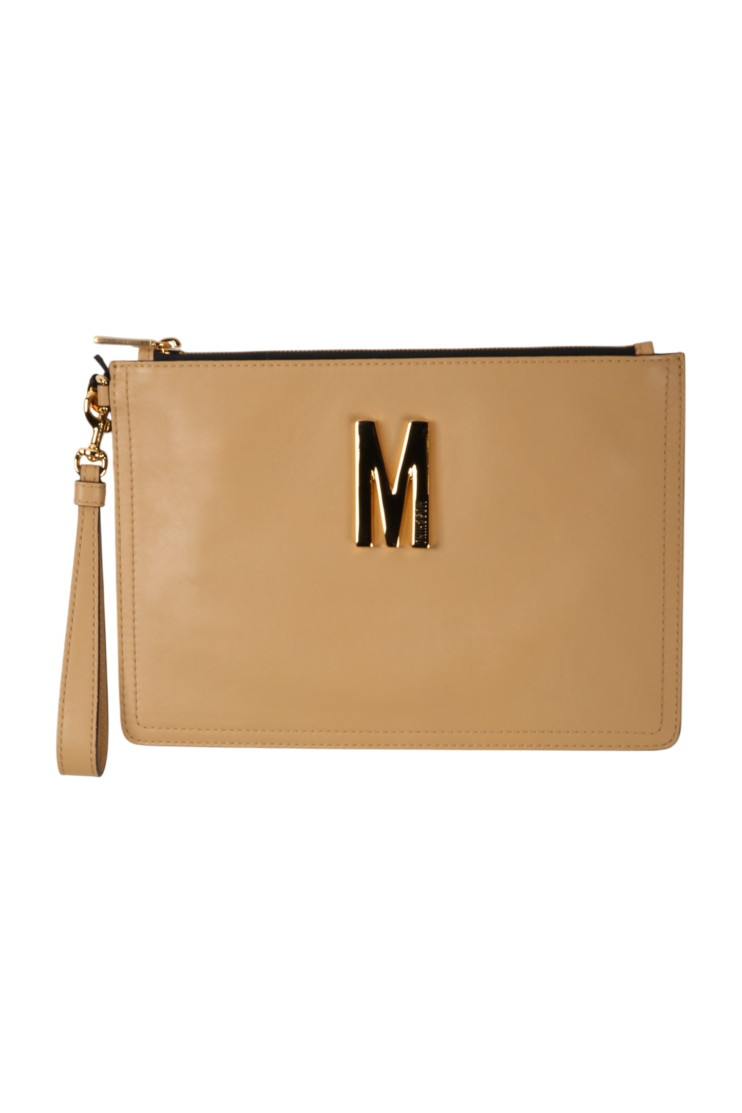 Moschino Clutch Portmonaie One Size Beige 