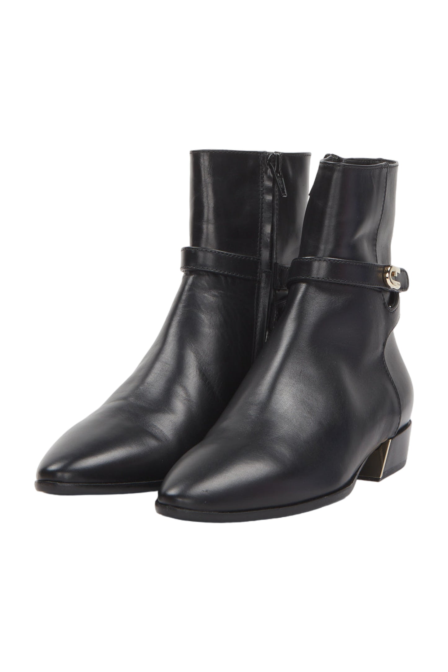 Furla Stiefeletten Size 36 Schwarz 