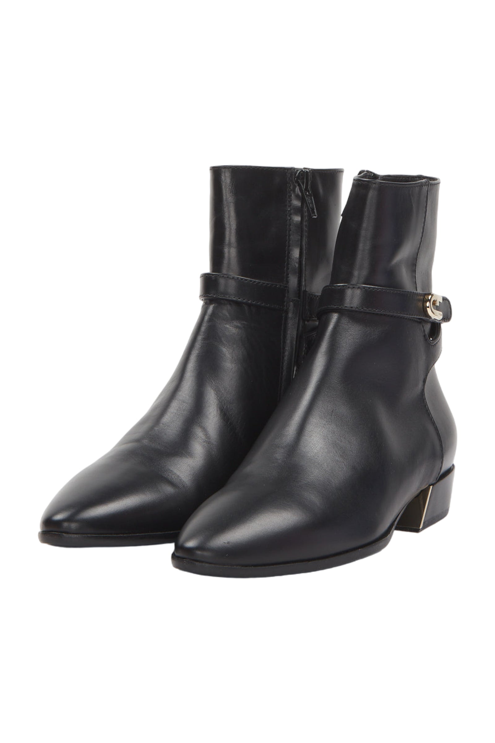 Furla Stiefeletten Size 36 Schwarz 