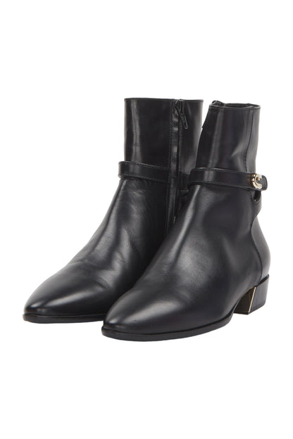 Furla Stiefeletten Size 36 Schwarz 