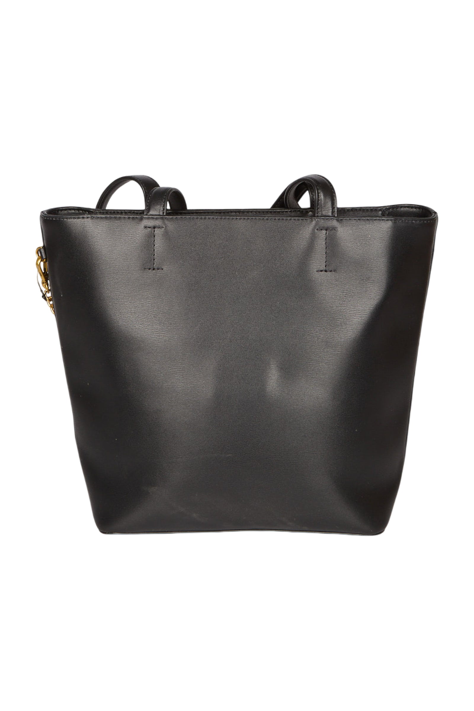 DKNY Tote Simona Schultertasche Leder Schwarz 