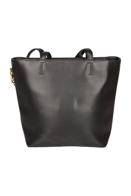 DKNY Tote Simona Schultertasche Leder Schwarz 