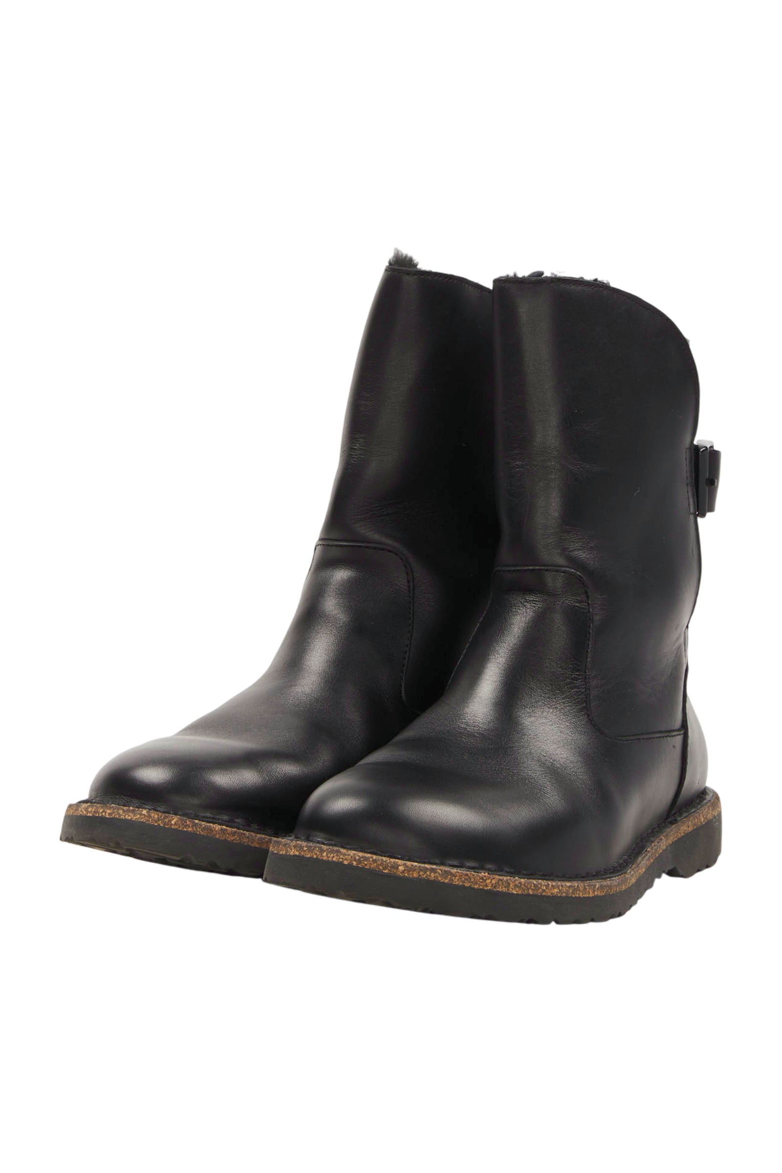 Birkenstock Uppsala Shearling Damen Boots Stiefel - Schwarz