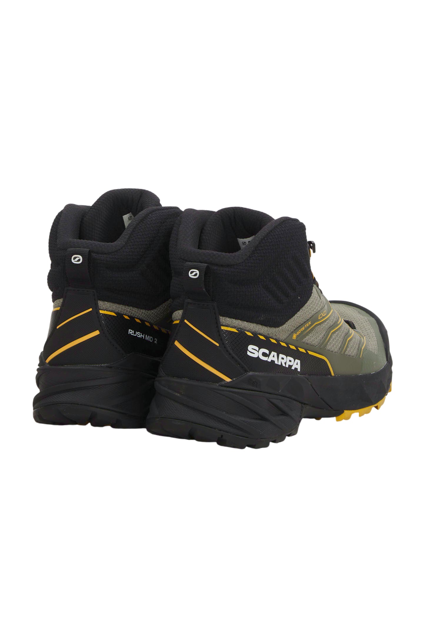  Scarpa RUSH 2 MID GTX Herren Wanderschuhe - Grün/Schwarz