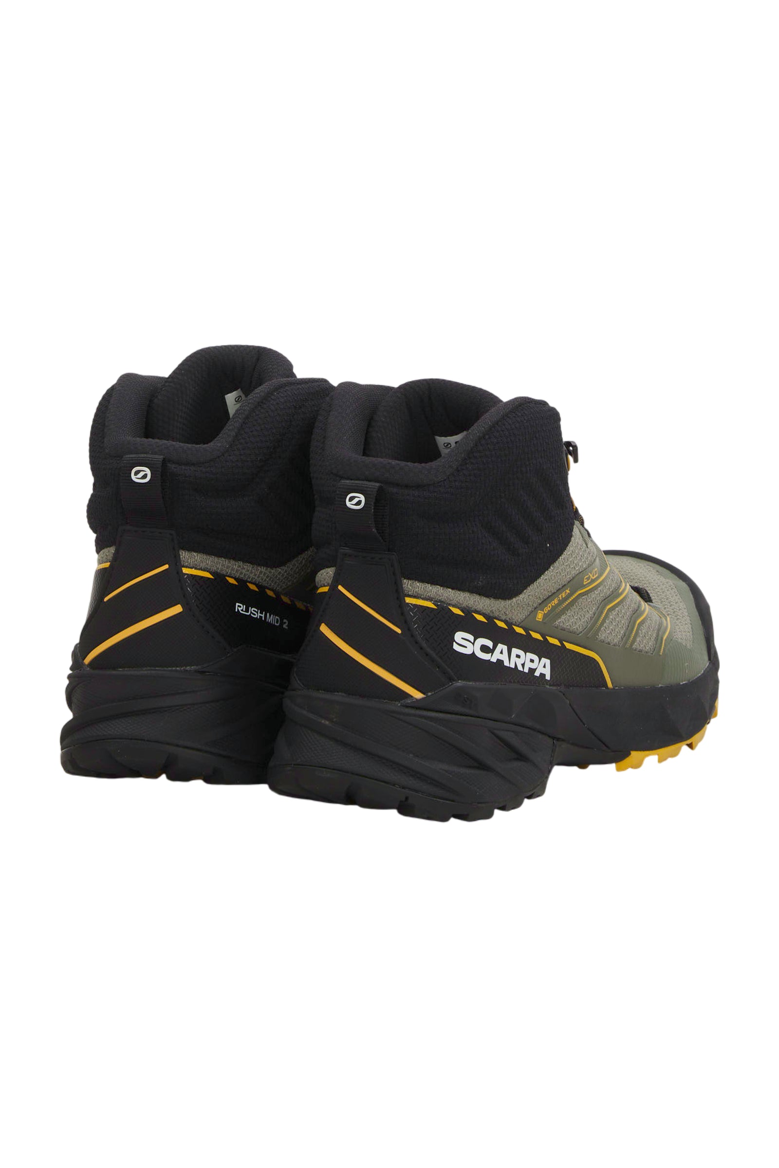  Scarpa RUSH 2 MID GTX Herren Wanderschuhe - Grün/Schwarz