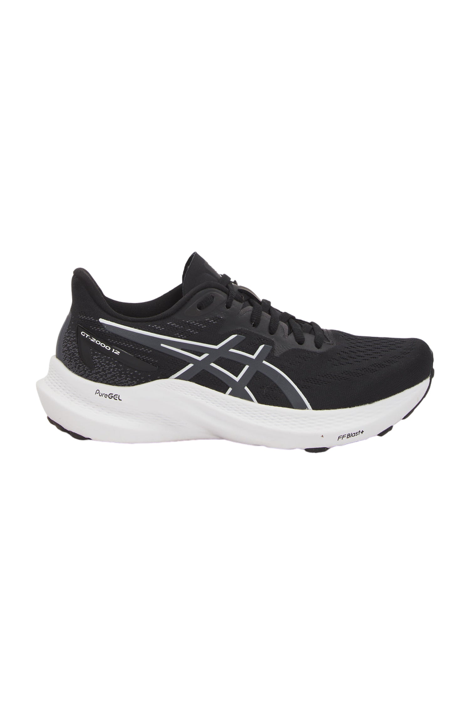 ASICS GT-2000 12 Damen Laufschuhe - Schwarz/Carrier Grau