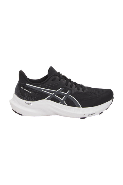 ASICS GT-2000 12 Damen Laufschuhe - Schwarz/Carrier Grau