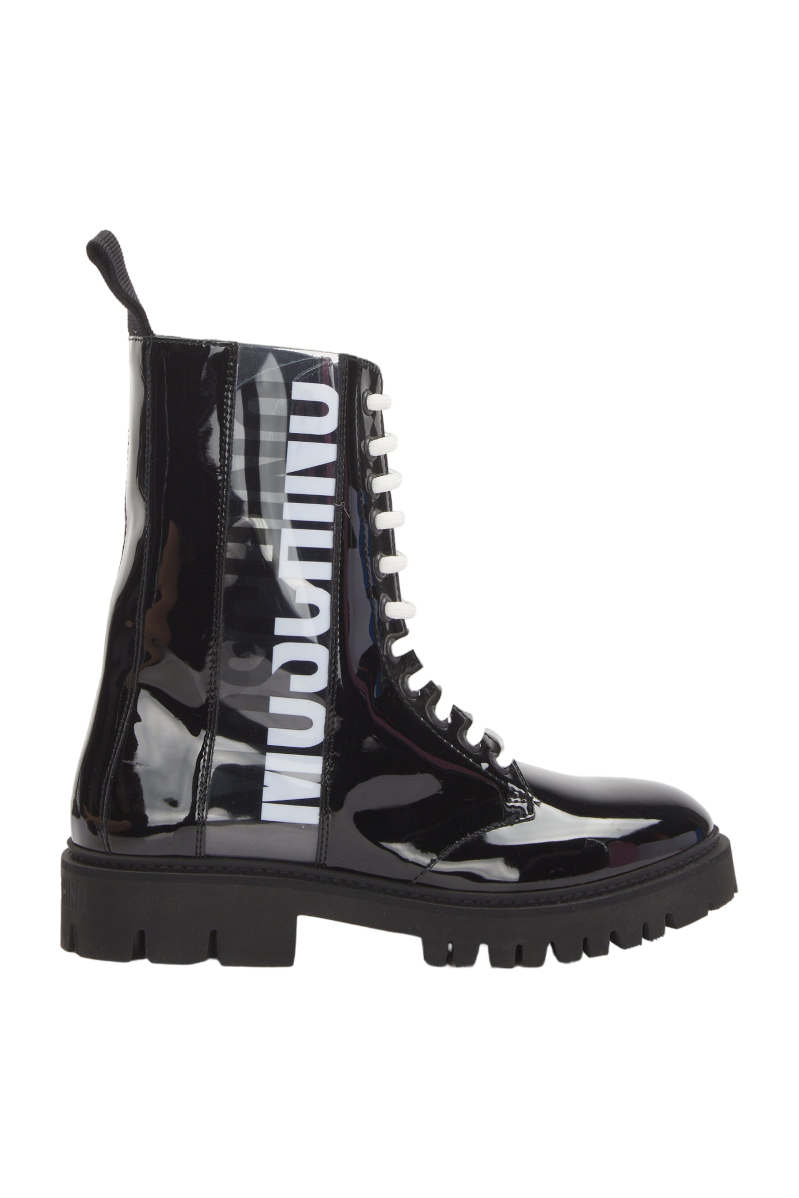 Moschino Schnürschuhe Size 36 Schwarz 