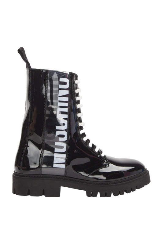 Moschino Schnürschuhe Size 36 Schwarz 