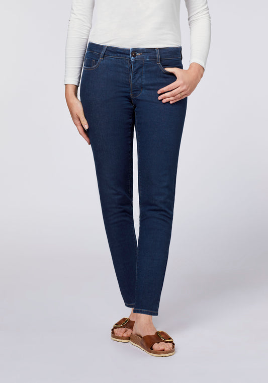 Detto Fatto Detto Fatto Woman Medium Waist Skinny Women, Jeans, Slim Fit