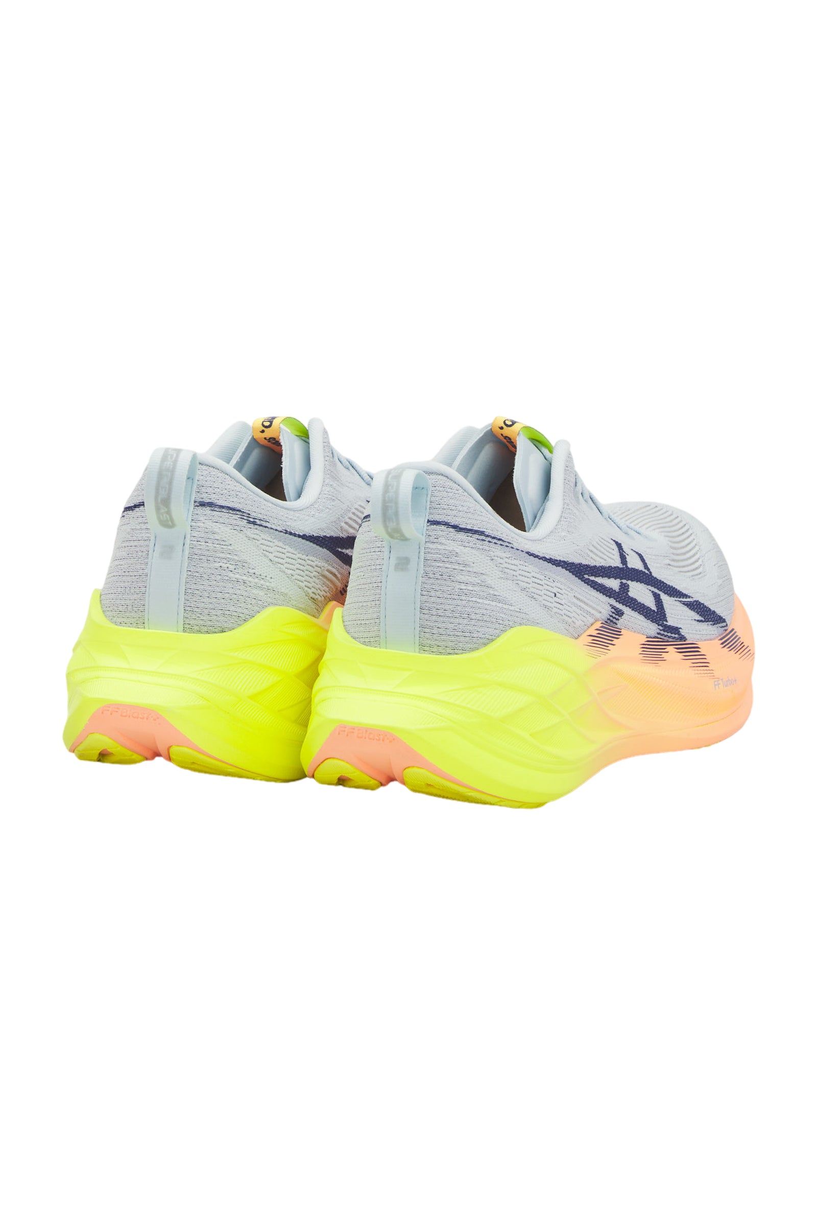 Asics Superblast 2 Herren Laufschuhe - Cool Grey/Safety Yellow