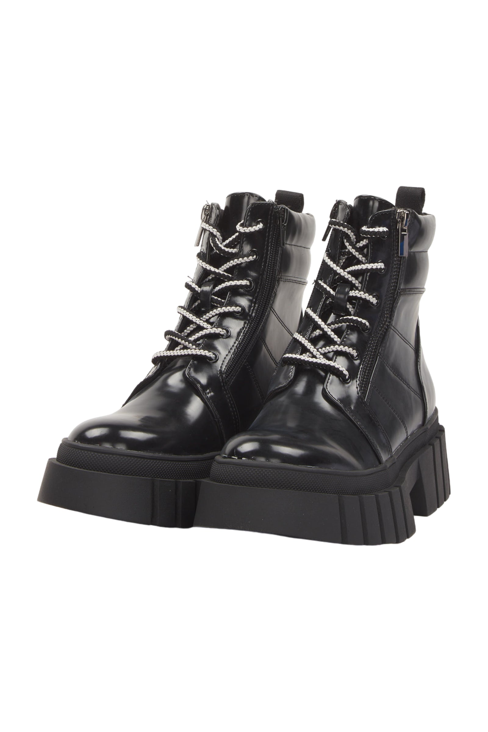 Steve Madden Schnürstiefeletten Size 38 Schwarz 