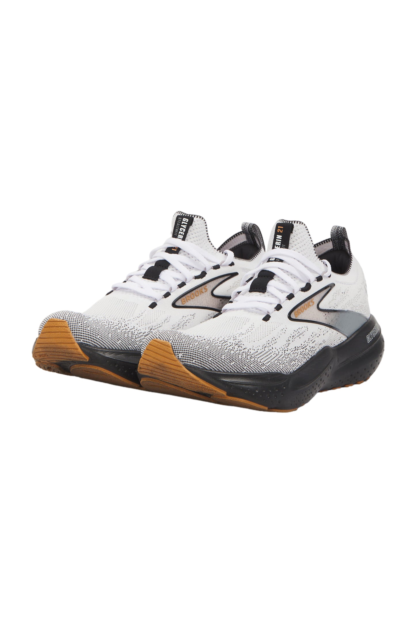 Brooks Glycerin StealthFit 21 Herren Laufschuhe - Weiß